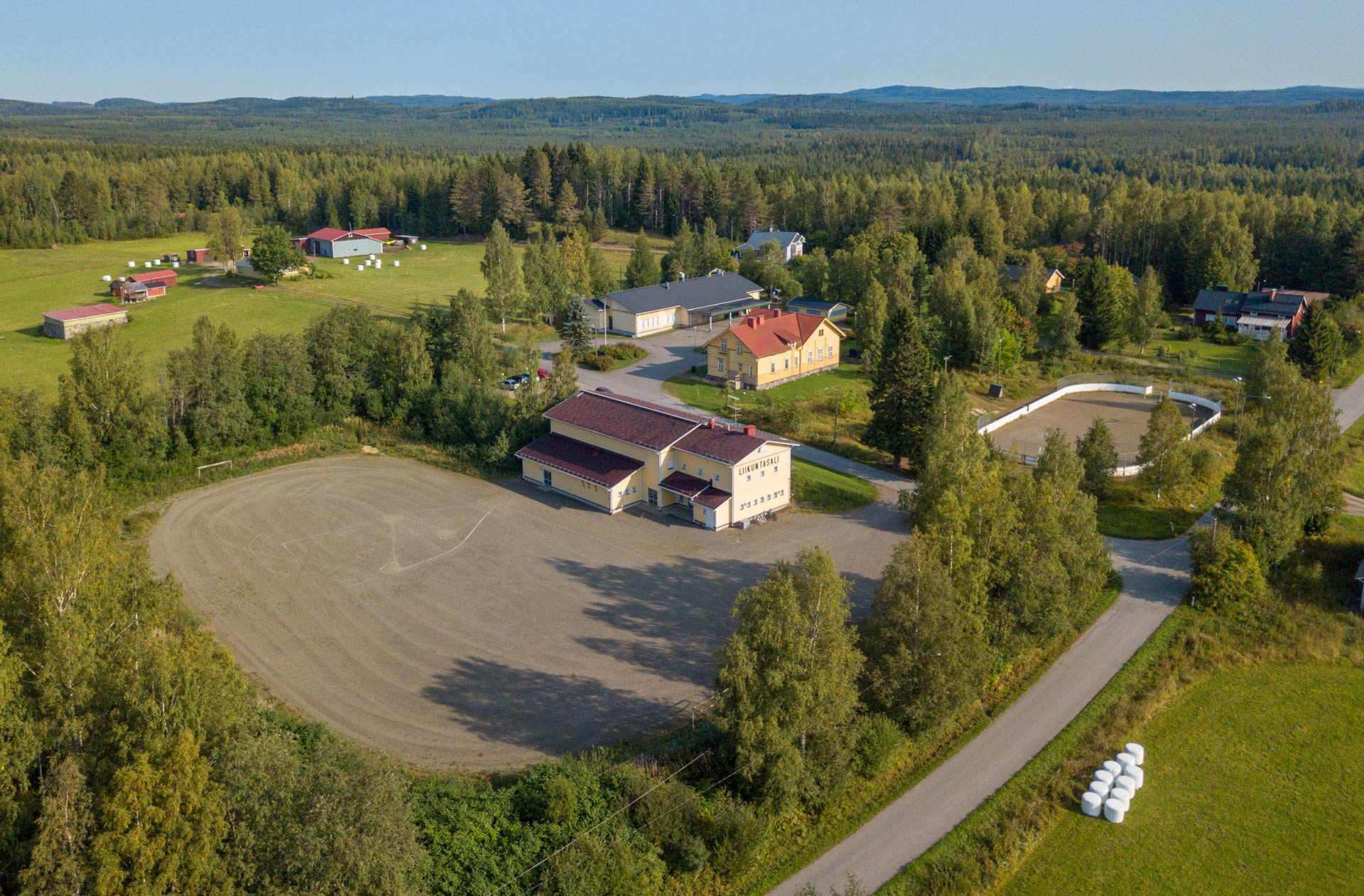 Jakokosken koulun rakennus